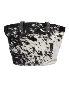 handbag cow black 46x30x18cm (bos taurus taurus)