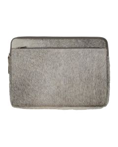 laptop sleeve grey 15inch 28,5x39cm (bos taurus taurus)