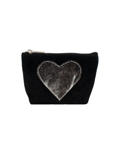 make up tas hart zwart 15cm