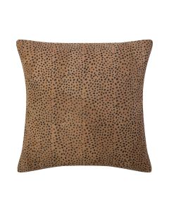 Cushion Goat suede camel brown 45x45cm (Capra Aegagrus Hircus)