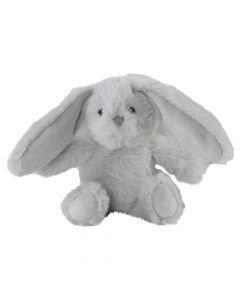 doudou lapin gris 16cm