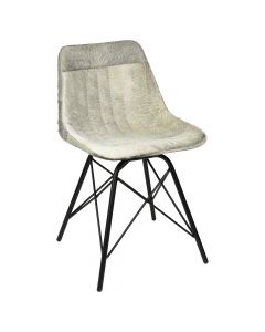 chaise vache gris x 79cm (à monter soi-même)