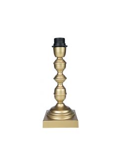 lampenfuss ornament champagner gold 11x11x30cm