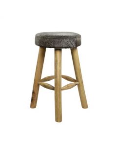 tabouret vache gris 65cm 