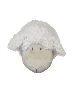 knuffel schaap wandkop 24cm