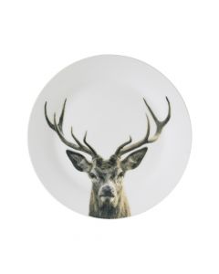 assiette cerf élaphe 27cm