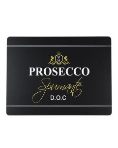 placemat wine prosecco black 30x40cm (4)