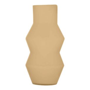 Vase Zigzag 2.0 Solid Beige h31 d16,5