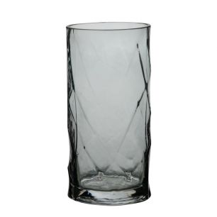 Callisto Vase gris h20 d10cm