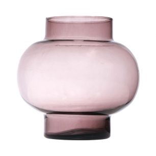 Deborah Recycled Belly Vase purple h23 d23 