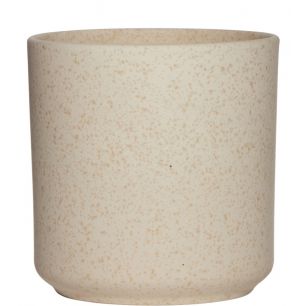 Cylinder Planter Ceramic off white h13 d13 