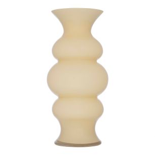 Cira Vase mouthblown beige  h40 d19