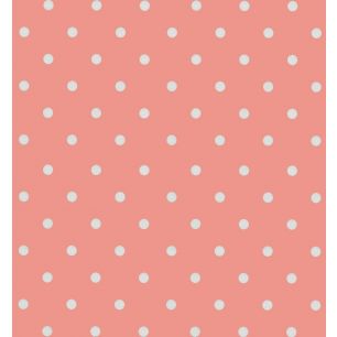 Dots Vintage Zelfklevende Folie Mini rol roze 45cmx2mtr