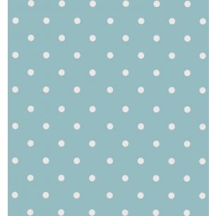 Dots Vintage Zelfklevende Folie Mini rol blauw 45cmx2mtr