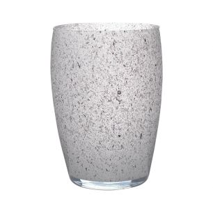 Essentials Hood Granite Vase grau h20 d14 