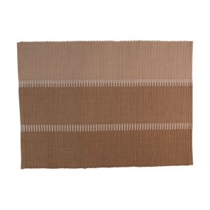 Placemat rib sand combinatie