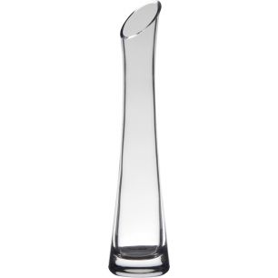 Flute Vase une fleur transparent h25 d6 