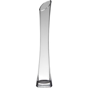 Flute Vase une fleur transparent h35 d7 