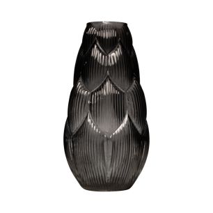 Artis Vase sur pied gris h35 d18 