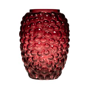 Bibble Belly Vase red h20 d15 