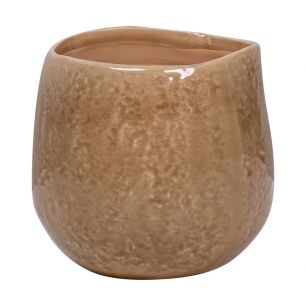 Speckle Planter Ceramic beige h11,2 d12 