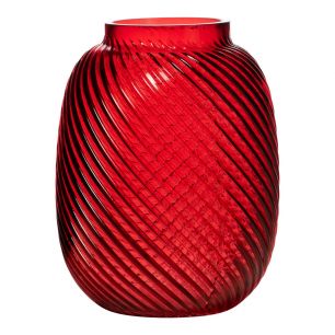 Bellini Vase red h23 d18cm