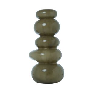 Balance Vase bronze brown h30 d14,5 