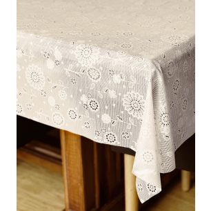 Chatelaine Sand Lace Tablecloth 140cm20mtr 