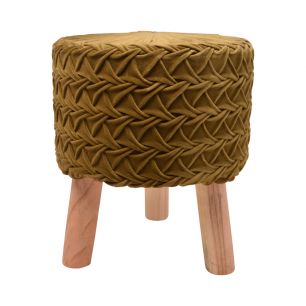 Smock 2.0 ceder green stool 35x35x45 cm