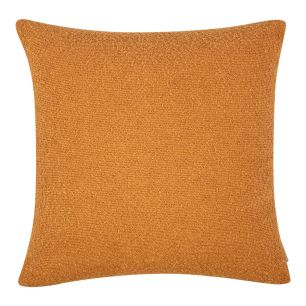 King Bouclé kussen honing geel 45x45cm 