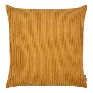 Duke Velvet Rib kussen honing geel 45x45cm 