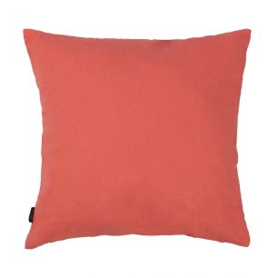 Flannel coral red Cushion 45 cm x 45 cm