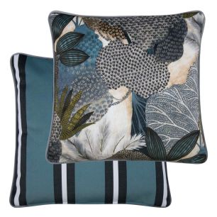 Lera coussin multi bleu 45x45 cm