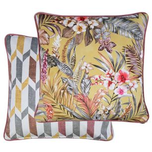 Liya coussin clair mustard 45x45 cm