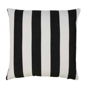 Lef grote streep outdoor donker grijs cushion 45x45cm