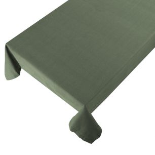 Indi Tablecloth Textile army green 140x250cm 