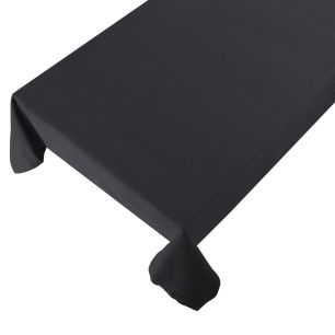 Indi Tablecloth Textile black 140x250cm 