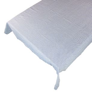 Dutch Check Tablecloth Textile blue 140x250cm 