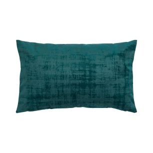 Vintage Velvet dark turquoise cushion 30 cm x 50 cm