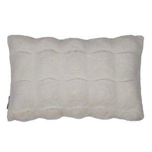 Wave coussin blanc casse 30x50cm