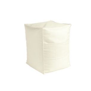 St. Tropez Outdoor Poef cream 40x40x50cm 