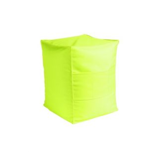 St. Tropez Outdoor-Pouf-Abdeckung Gelb 39x39x50cm 