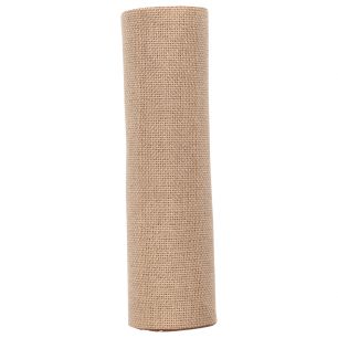 Jute Linen Tafelband natural 30cmx3mtr (box of 12) 