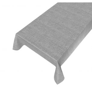 Nappe Victoria Lin Enduit Gris Clair 140cmx20mtr