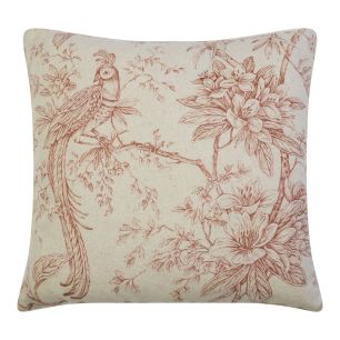 Breeze Coussin oasis blanc rose 50x50 cm