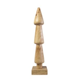 Standing Tree mango wood h30 d7cm