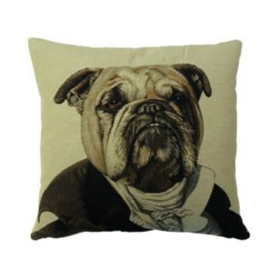 gobelin kussen aristo graaf engelse bulldog 45x45cm