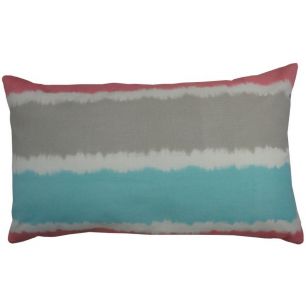 Cushion Tye Dye 30x50 aqua/light rouge