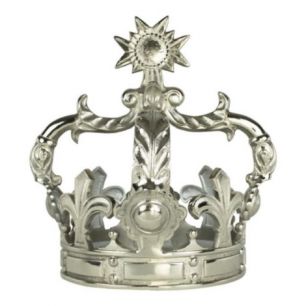 kroon zilver groot 43cm