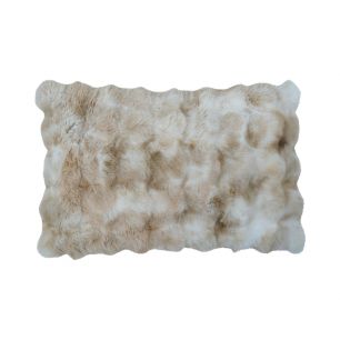 grosse kissen teddy bubble beige 40x60cm